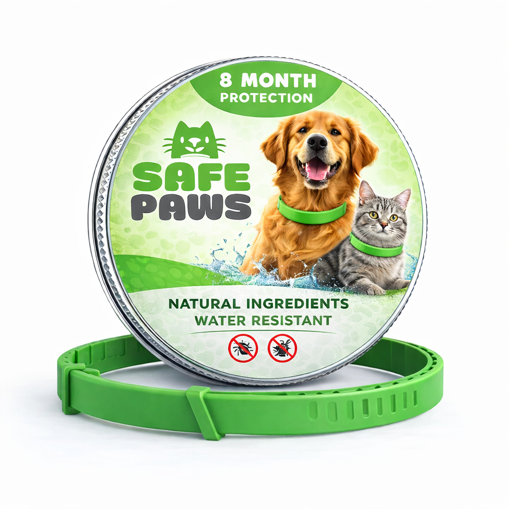 SafePaws™ Flea & Tick Collar — 8 months