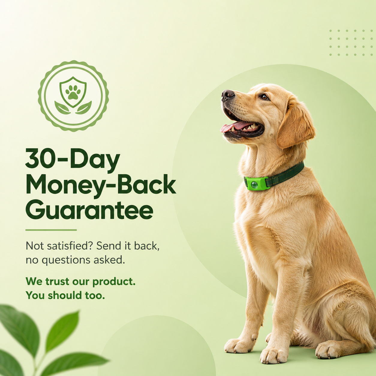 SafePaws™ - 12 Months All Natural Flea and Tick Pendant