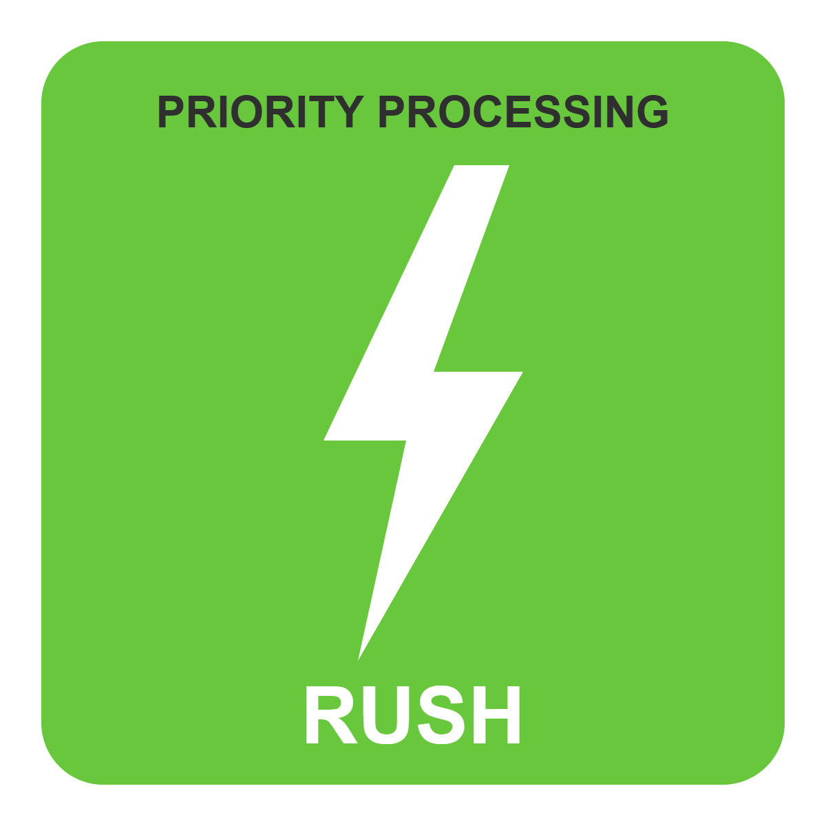 Rush Priority Processing add-on